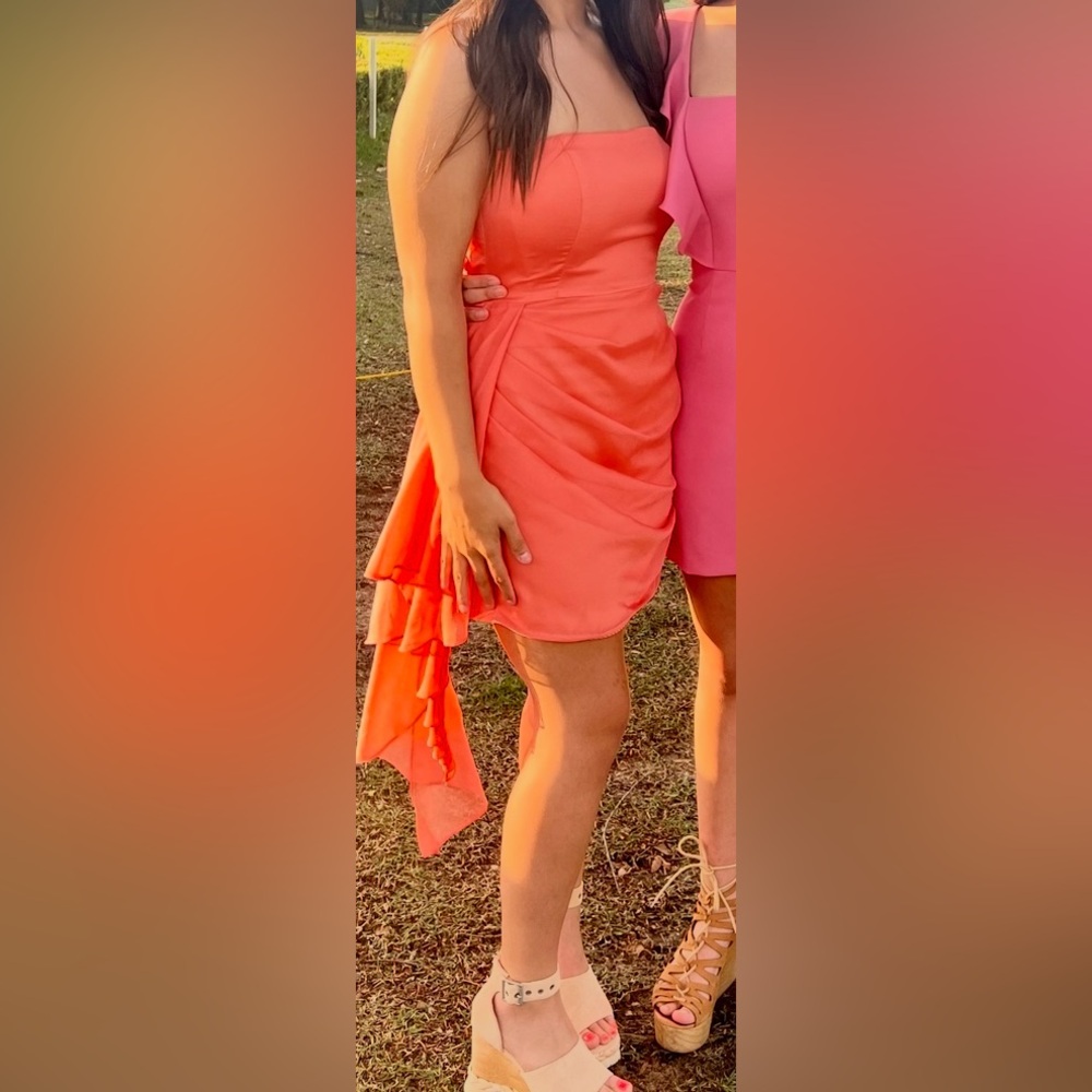 Gianni Bini Coral Mini Dress